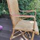 Vintage rattan armchair