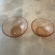 Salad bowls in rosaline