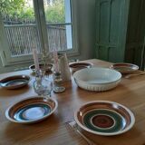 12 assiettes creuses Gien