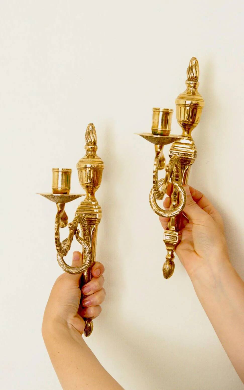 Original IKEA "Törne" lamp pair from the 18th century | 31 x 17 cm