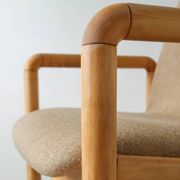 Pair of Danish armchairs in beech