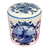Delft blue Holland ceramic candy box