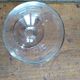 8 coupes de champagne en cristal, pied boule