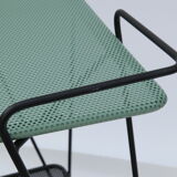 Perforated metal rolling table