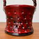 Italian ceramic vase Strawberries by Fratelli Fantullacci for Bitossi, 1960s
