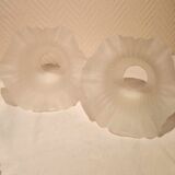Lot 4 opaline tulip globes