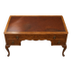 Bureau chippendale en loupe d orme
