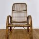 Vintage rattan armchair