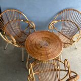 Rattan garden furniture