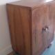 Small buffet 2 doors wooden vintage style art deco