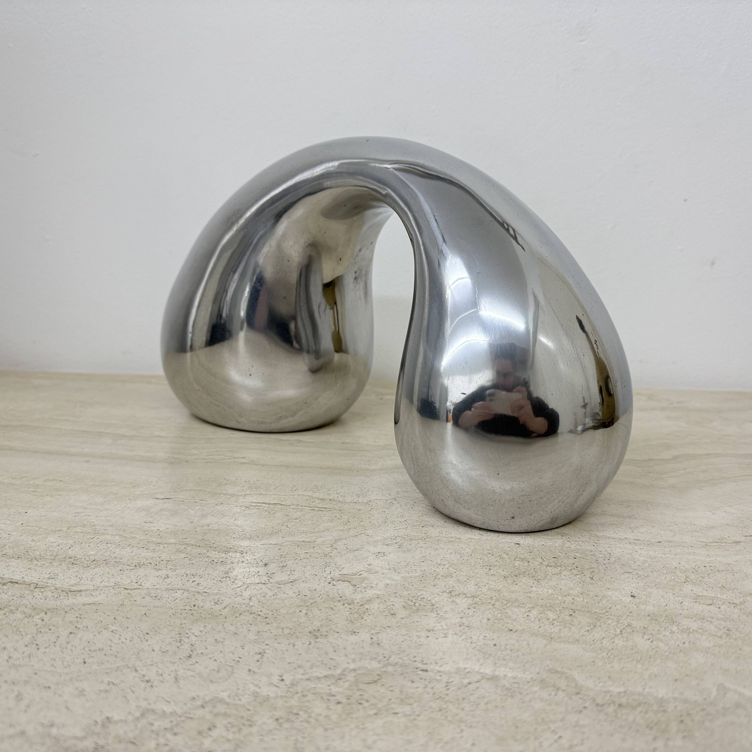 Biomorphic Sculpture Object in Aluminum by Eva & Peter Moritz for Ikea, 198