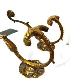 Bronze coat hanger pair
