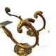 Bronze coat hanger pair