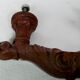 Old cast iron door handle
