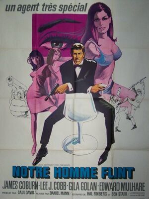 Affiche cinéma originale de 1965.Notre