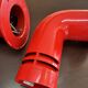 Pair of vintage Nordisk solar pipeline wall lights by Ole Plaess Jorgensen