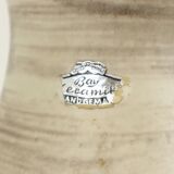 Vintage Bay Vase West Germany Ceramic Beige Brown Blue 619-35