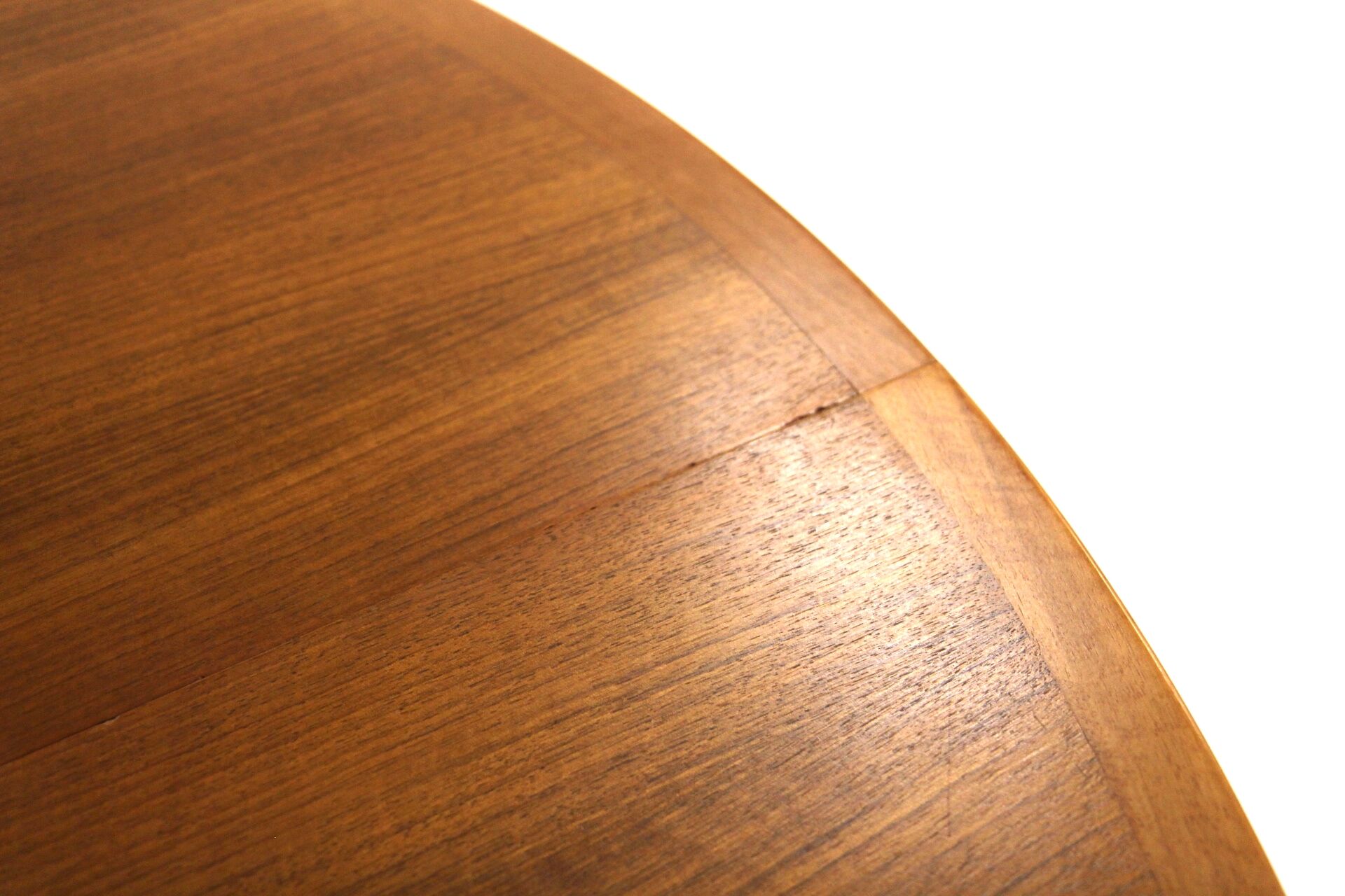 Walnut dining table, "Facett 3-132" Bertil Fridhagen, Sweden, 1960