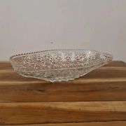 Cut glass fruit basket 70 ́s