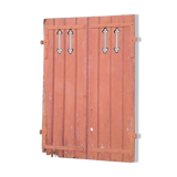 Pair of old openwork shutters