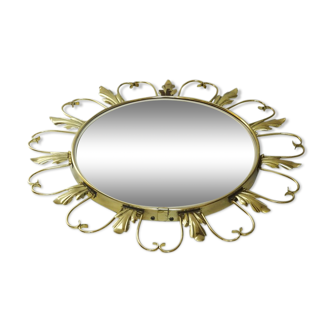 Miroir fleur oeil de sorcière - 45cm