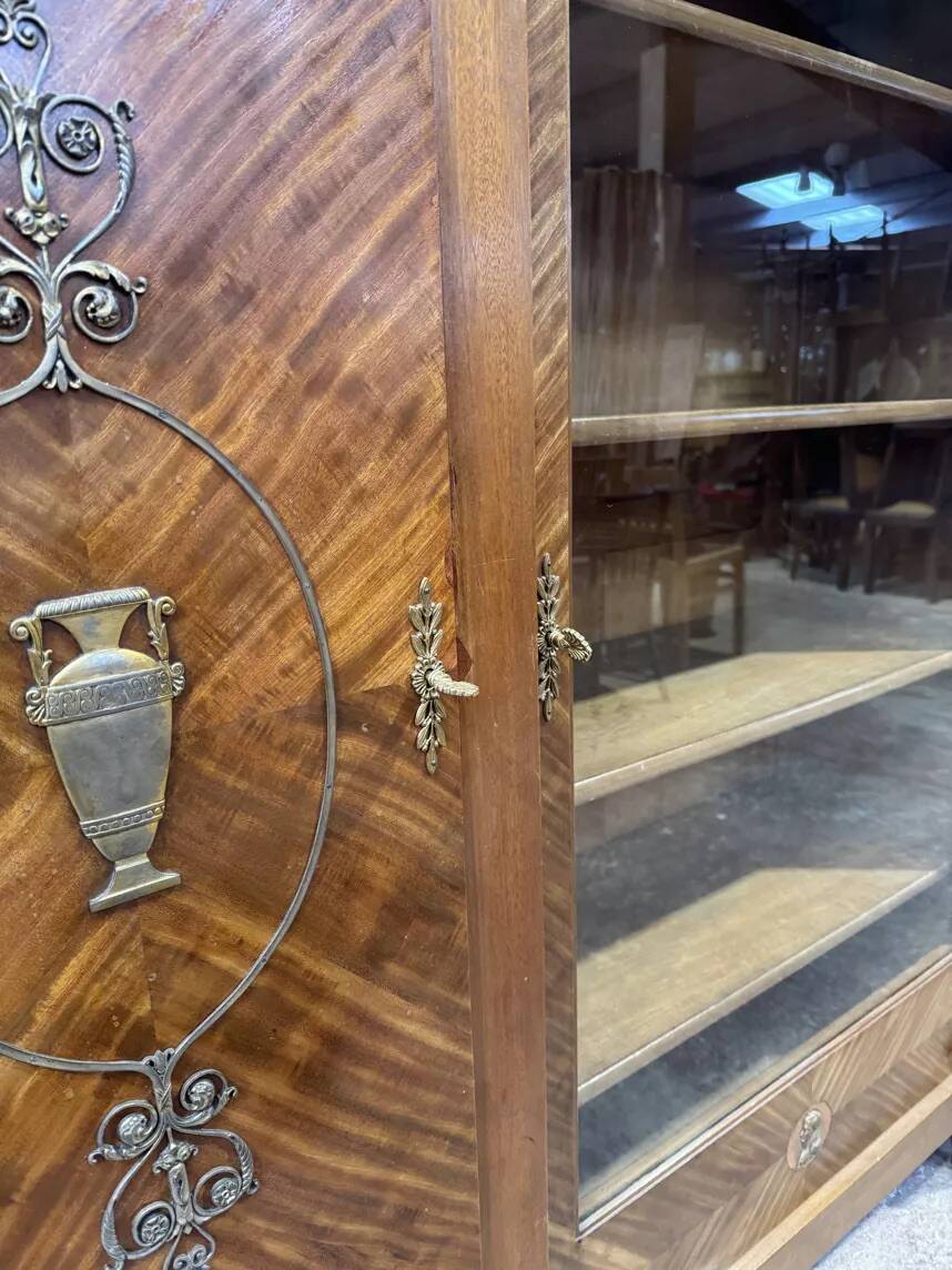 Empire library in mahogany - Early 20th century