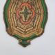 Florentine tray in painted wood