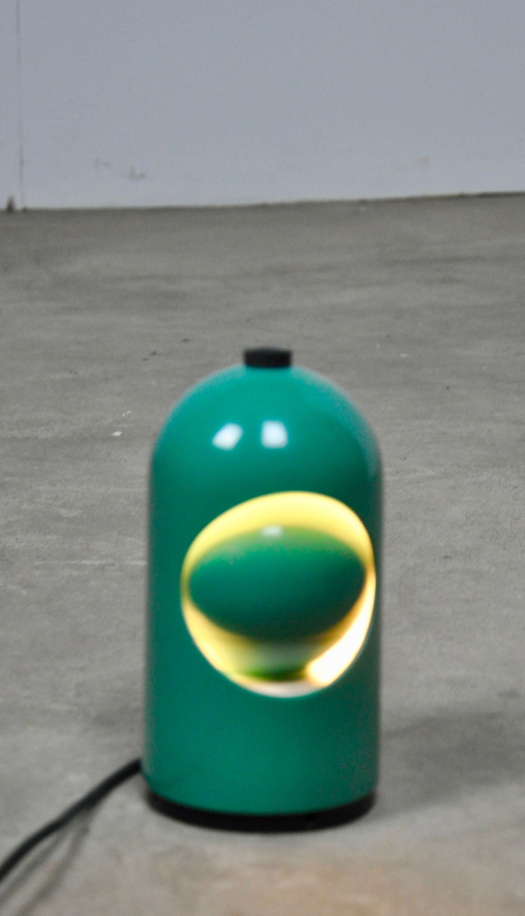 Selene eclipse table lamp for Abm, 1970