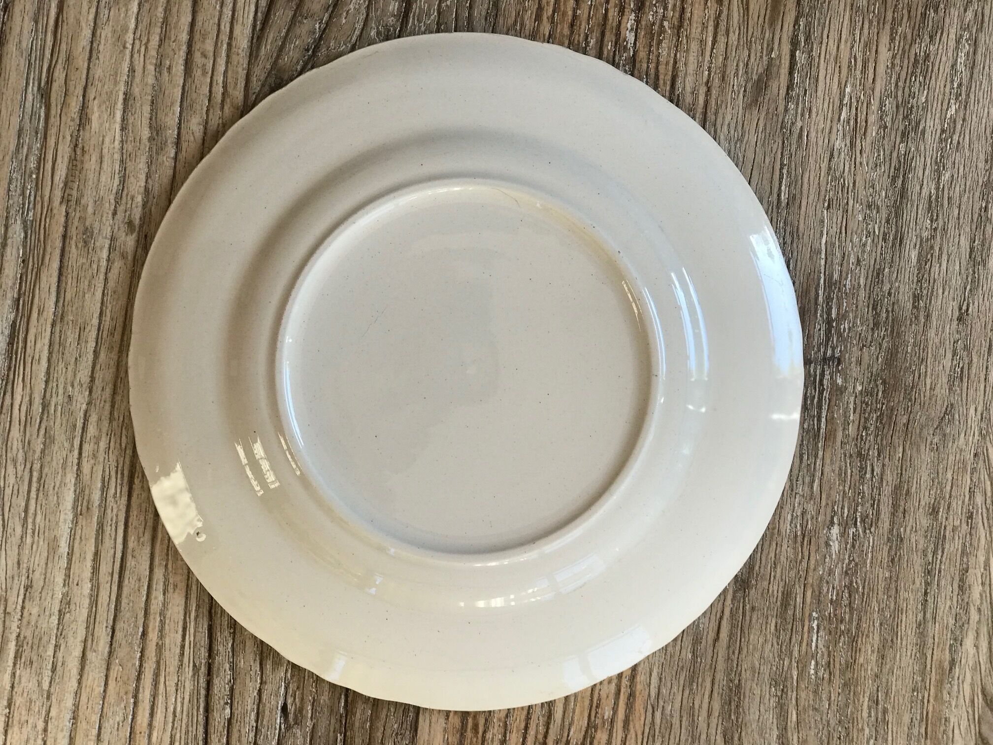 Set of 6 old dessert plates