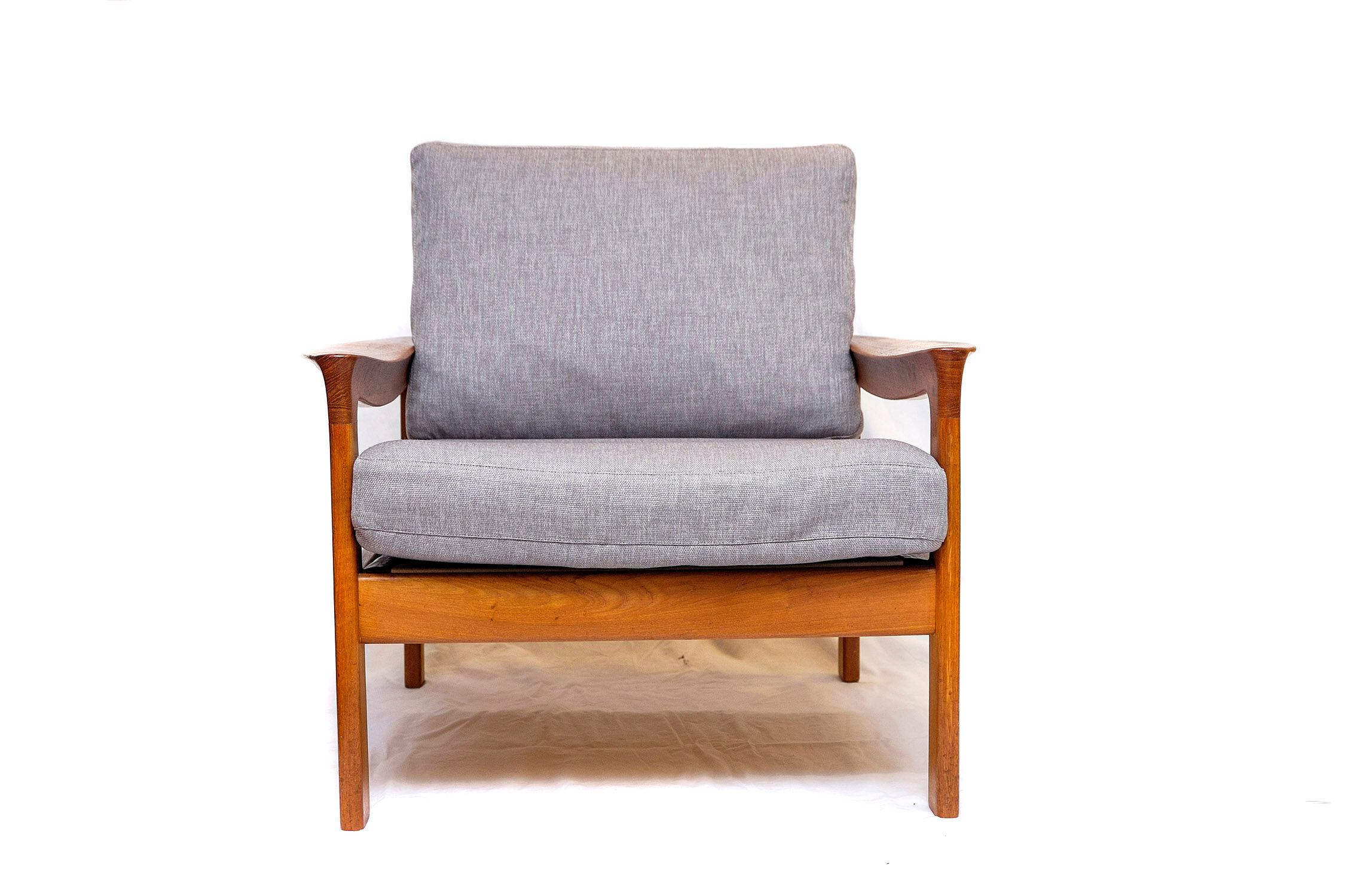 Teak lounge chair by Arne Wahl Iversen for Komfort Denmark, 1960s