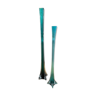 Pair of large Murano vases