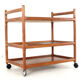Henning Korch model 308 trolley for C.F. Christensen Silkeborg in teak