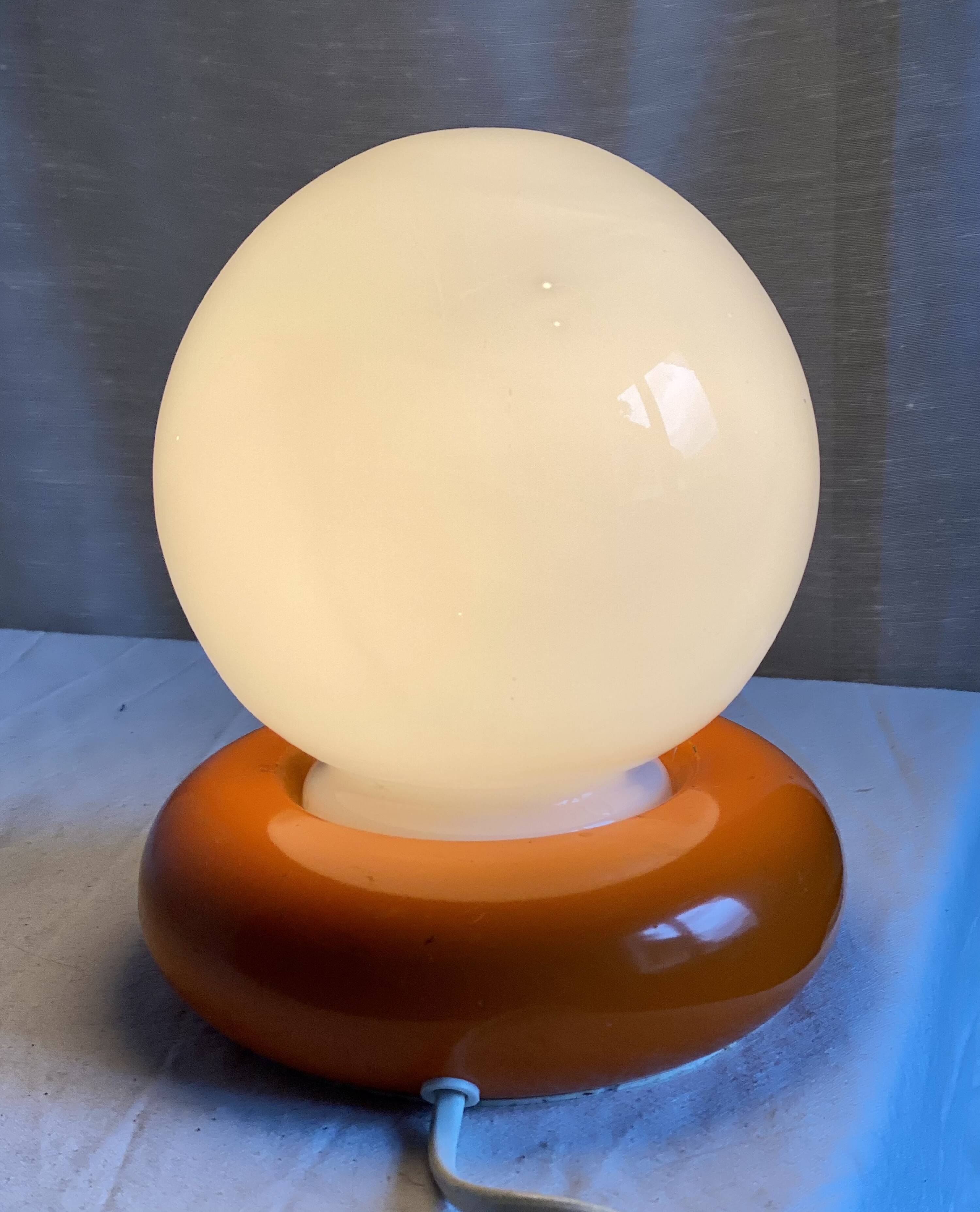 Targetti SANKEY globe lamp design Space Age 1970