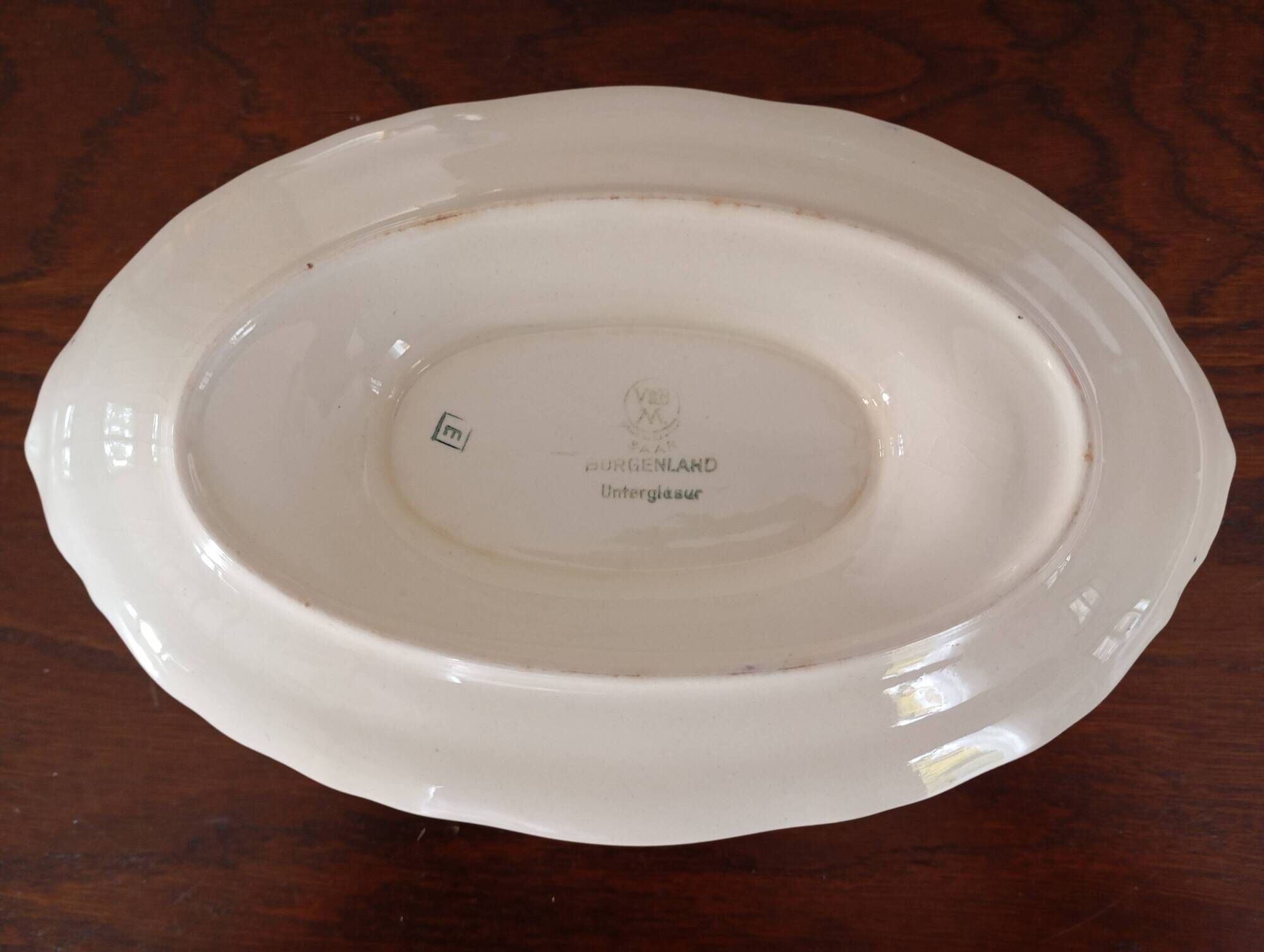 Saucière 'Burgenland' bleu Villeroy & Boch Mettlach