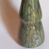 Slurry soliflora vase with stem enamel Art-Nouveau early twentieth century