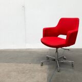 German swivel office chair Space Age mid-century by Egon Eiermann for Wilde + Spieth, 1960s