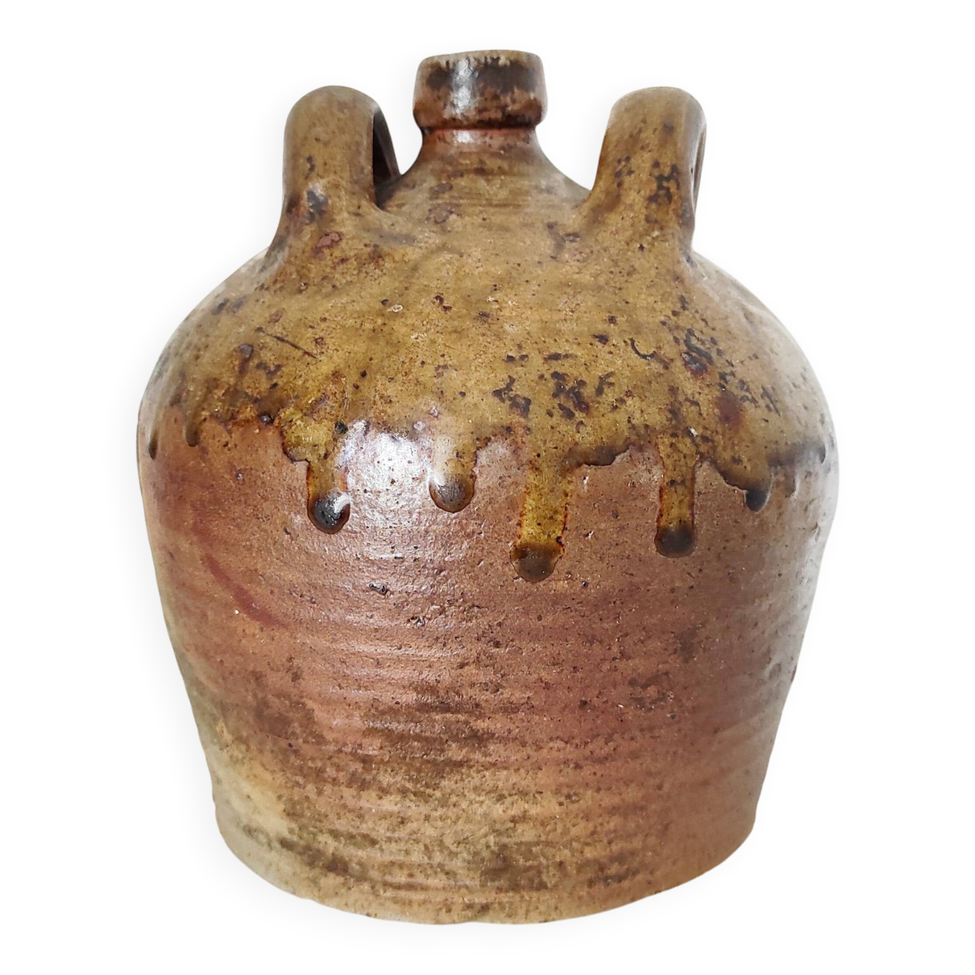 19th century ceramic oil jug