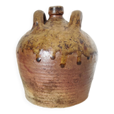 19th century ceramic oil jug