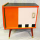 Pair of colorful bedside tables