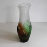 Vase en verre d'art des années 1970 par Frantisek Spinar - Modèle 7609/23