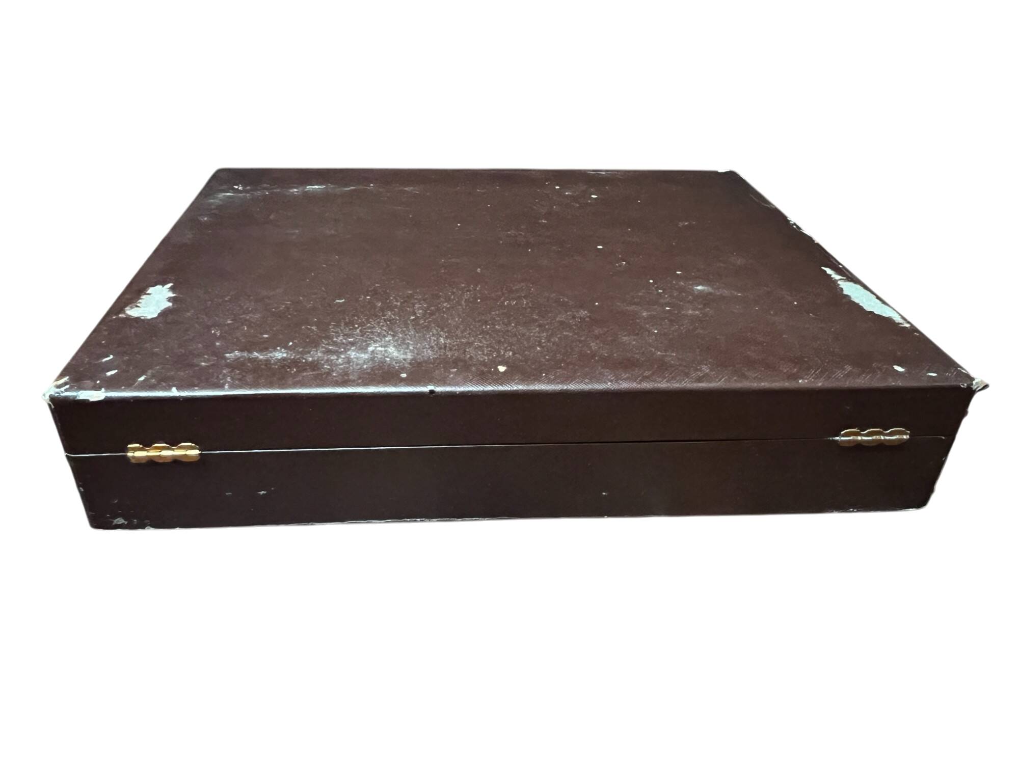 Silver metal cutlery set