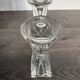 Vintage glass candlestick holders – Scandinavian design
