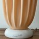 Athena table lamp draped in beige and pink, Georgia Jacob 1970