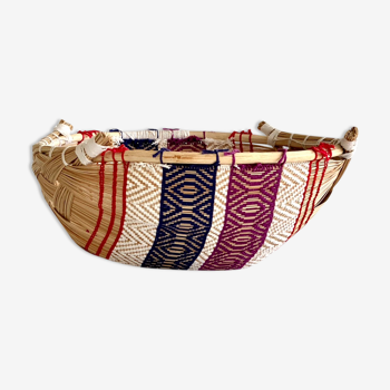 Brazilian Native Braided Basket