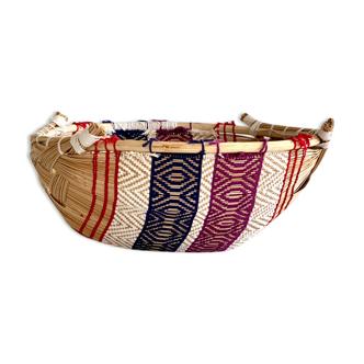 Brazilian Native Braided Basket