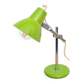 Vintage green adjustable lamp 70s
