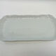 White porcelain cake dish