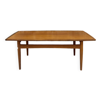 Table basse scandinave en teck