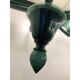 Contemporary Translucent Green-Bottle Murano Style Glass Chandelier