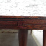 Vintage coffee table with opening on one corner
